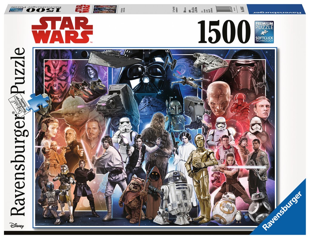 Puzzle 1500 elementów - Universum Star Wars