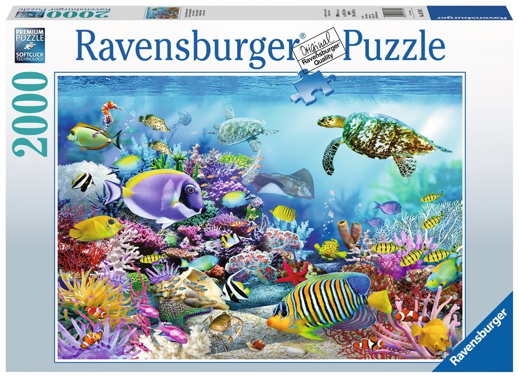 Puzzle 2000 elementów - Rafa koralowa