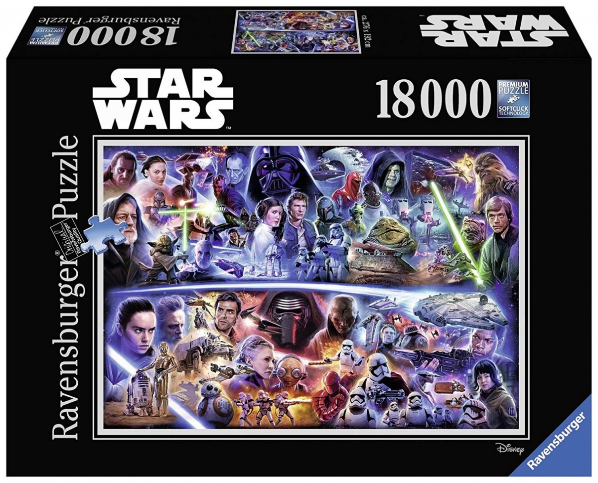 Puzzle 18000 elementów - Star Wars, Galaktyczna podróż