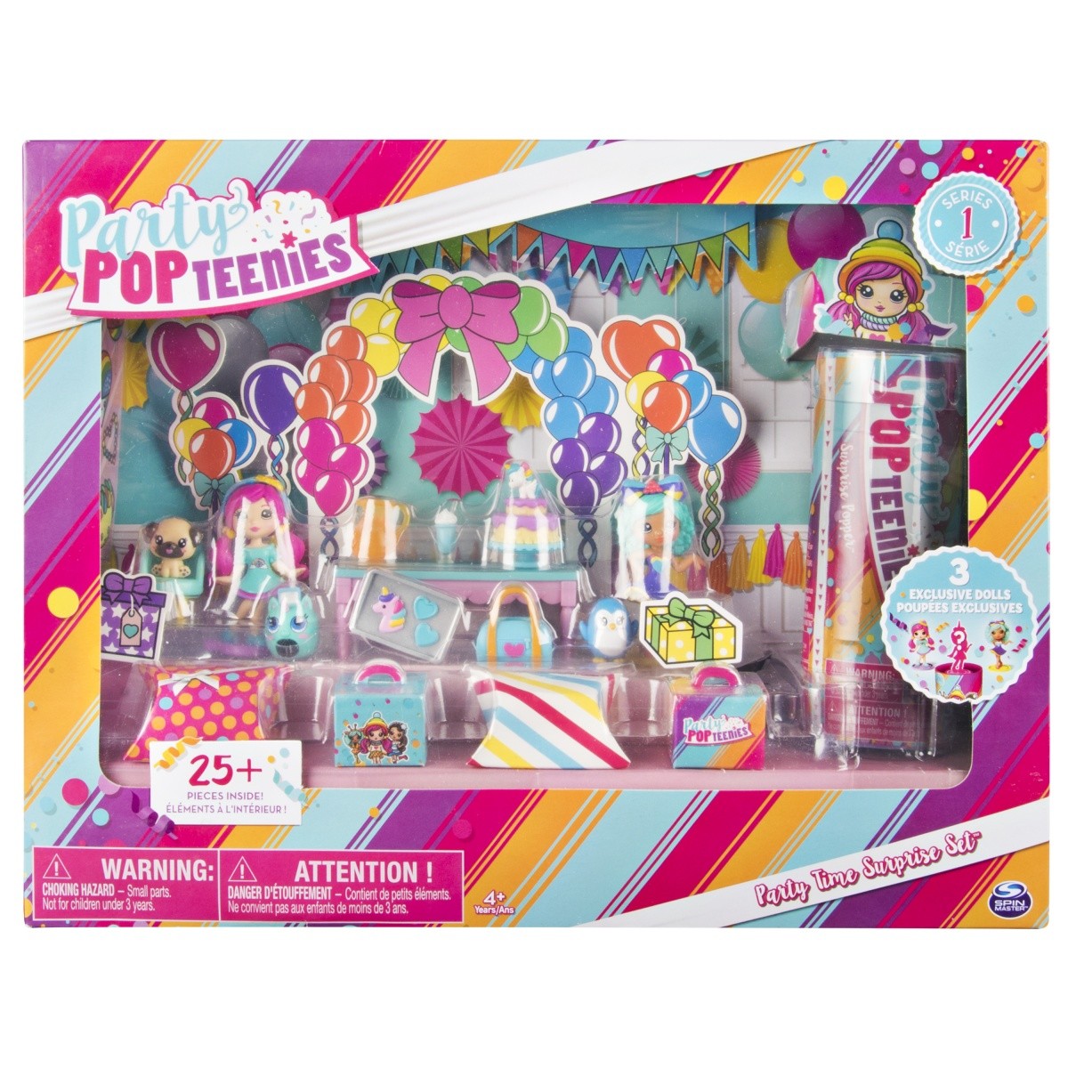 Figurki PARTY POPTEENIES Zestaw imprezowy