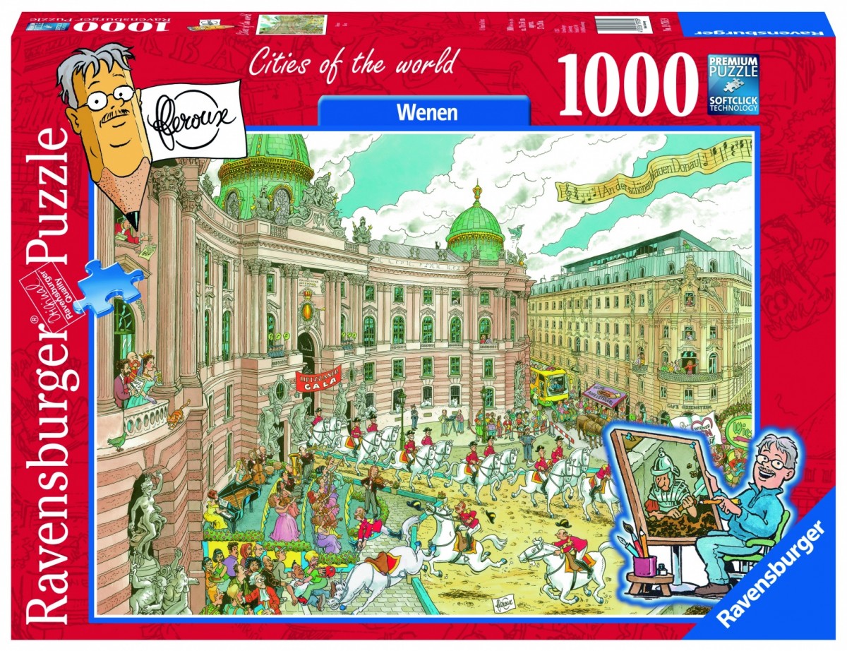 Puzzle 1000 elementów - Wiedeń