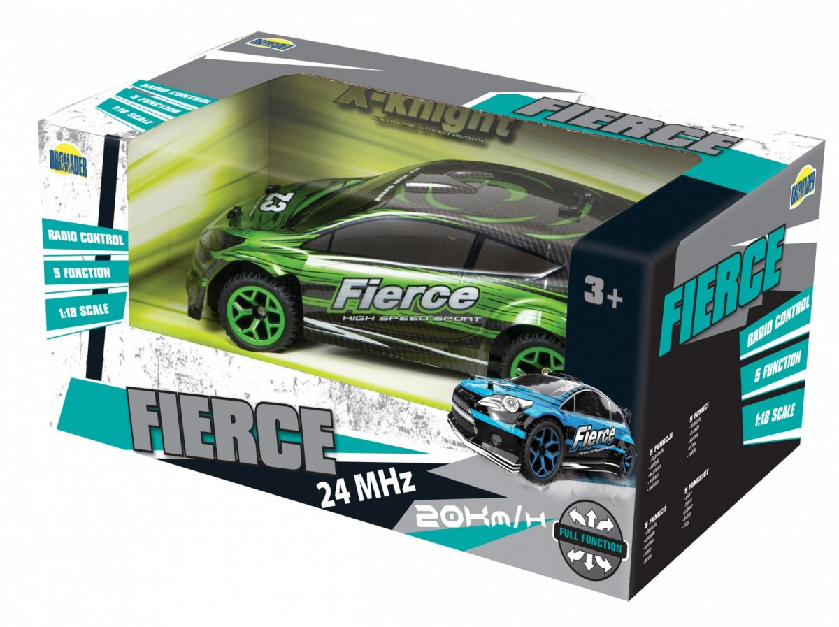 Auto na radio Fierce z pakietem