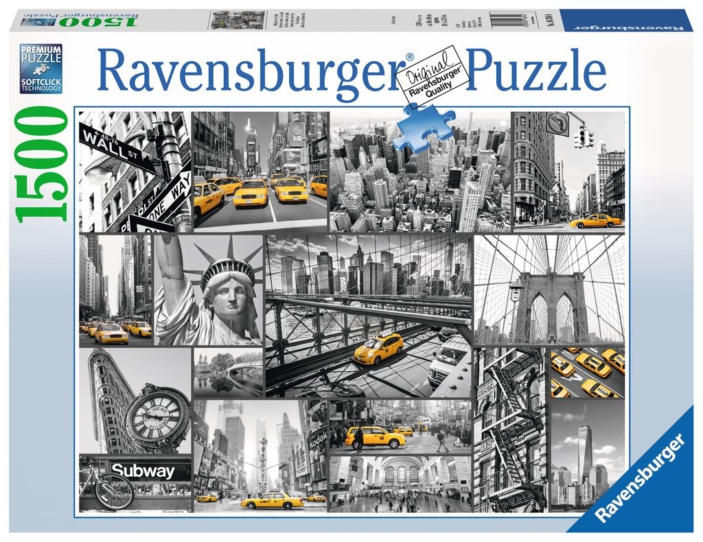 Puzzle 1500 elementów - Nowy Jork