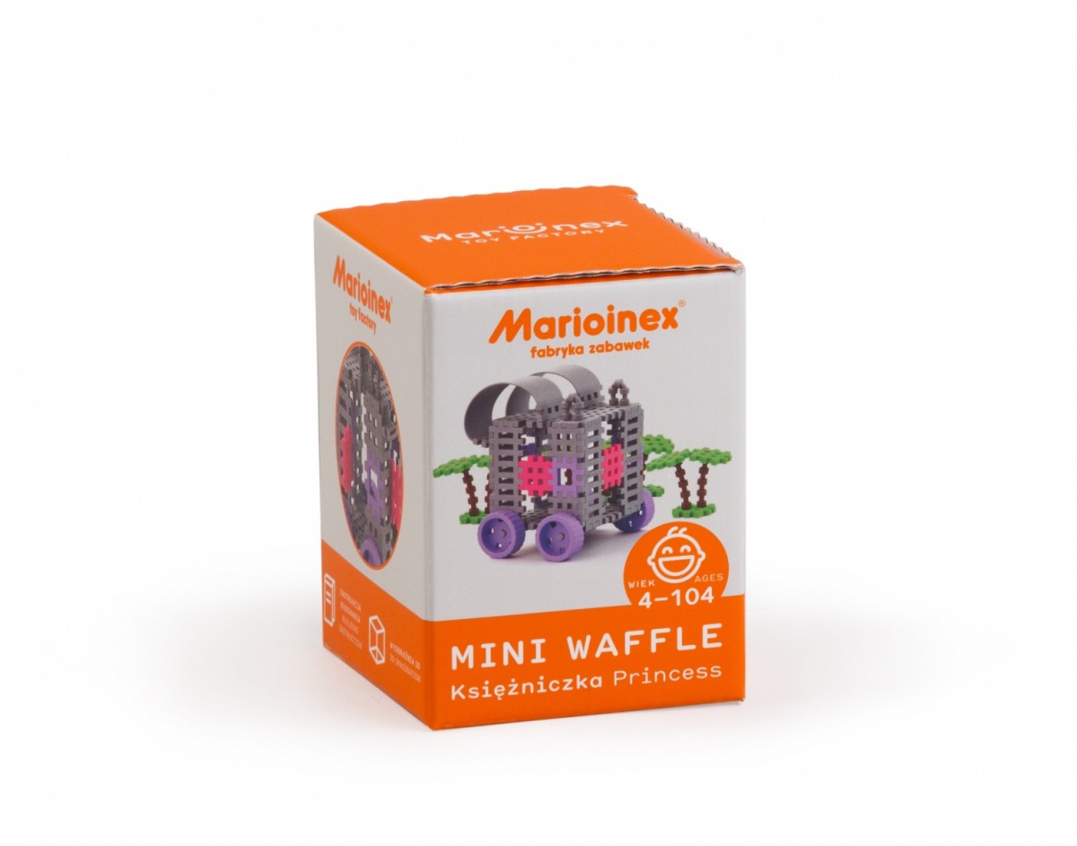 Klocki konstrukcyjne Mini Waffle Księżniczka Zestaw Mały