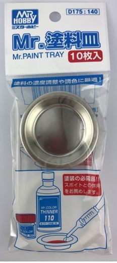 Tacka do malowania D-175 Mr.Paint 10 sztuk