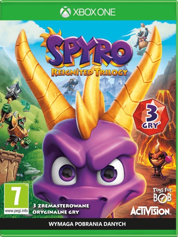 Gra Xbox One Spyro Reignited Trilogy