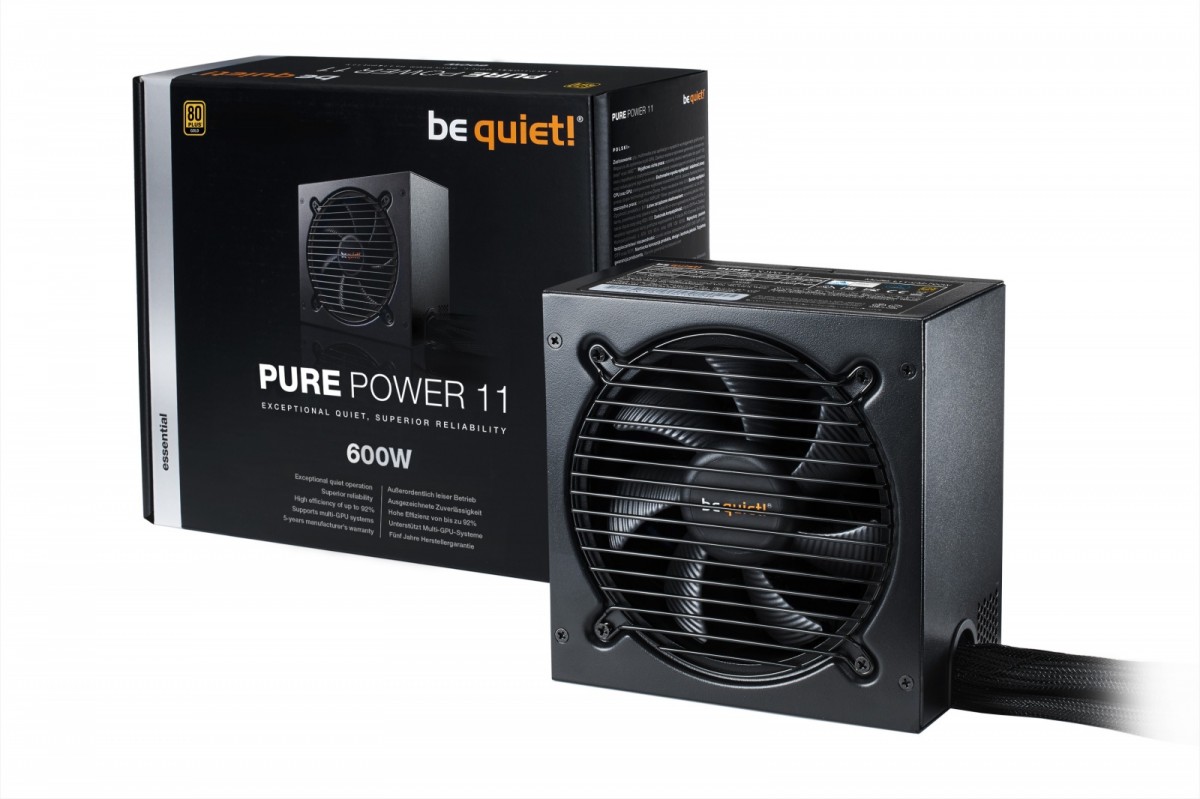 Zasilacz Pure Power 11 600W 80+ GOLD N.MODU BN294