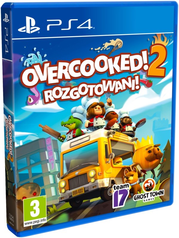 Gra PS4 Overcooked 2 Rozgotowani