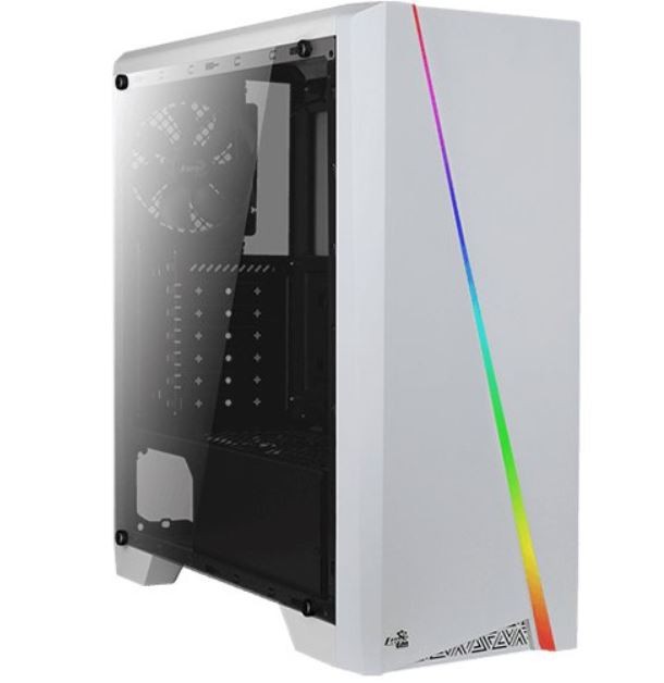 Obudowa CYLON USB 3.0 Biała RGB 