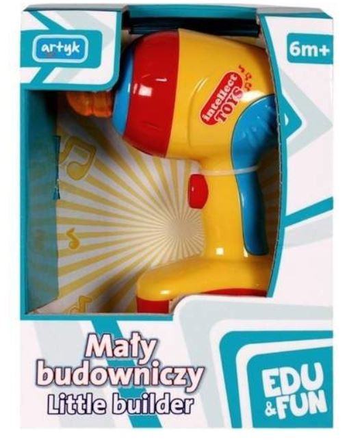 Narzędzia niemowlaka - Wiertarka Edu&Fun