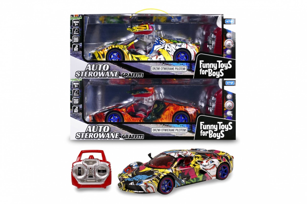 Auto na radio FF Graffiti Toys For Boys