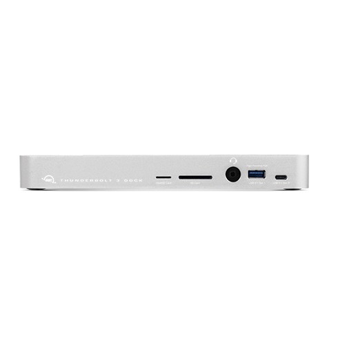 Stacja dokująca Thunderbolt 3 Dock (14 portów, kabel, Mac+Windows) Srebrna