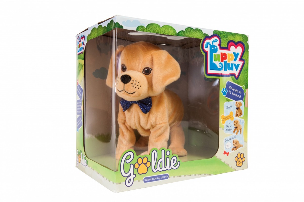 Maskotka Piesek interaktywny - Goldie