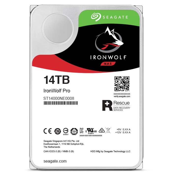 Dysk IronWolf Pro 14 TB 3,5 ST14000NE0008