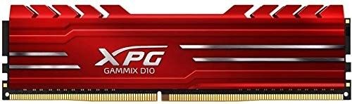 Pamięć XPG GAMIX D10 DDR4 3200 DIMM 8GB Single czerwona