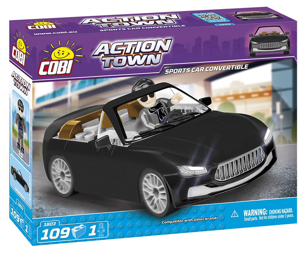 Klocki Action Town Sportowe Cabrio Cobra