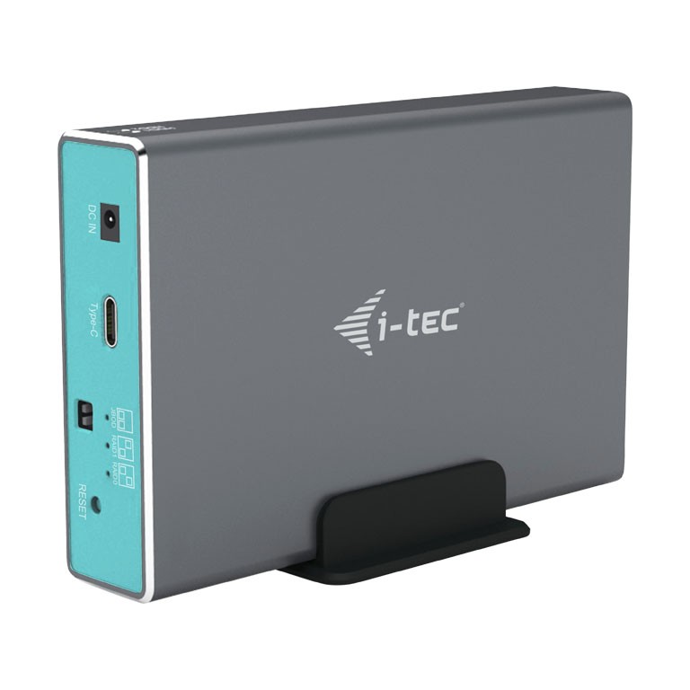 Obudowa zewnętrzna na dysk 2 x 2.5 MySafe USB-C 3.1 Gen.2/USB 3.0 SATA HDD/SSD