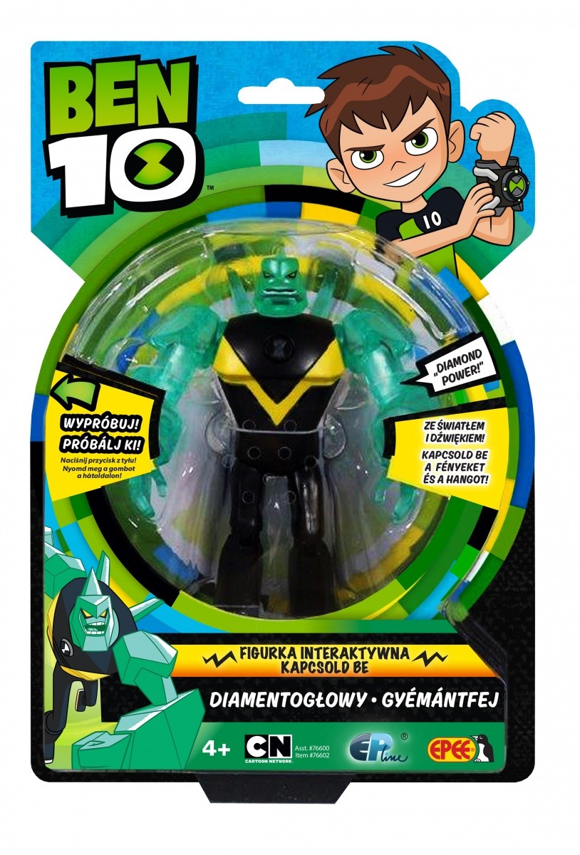 Figurka deluxe Ben 10 15 cm Diamentogłowy