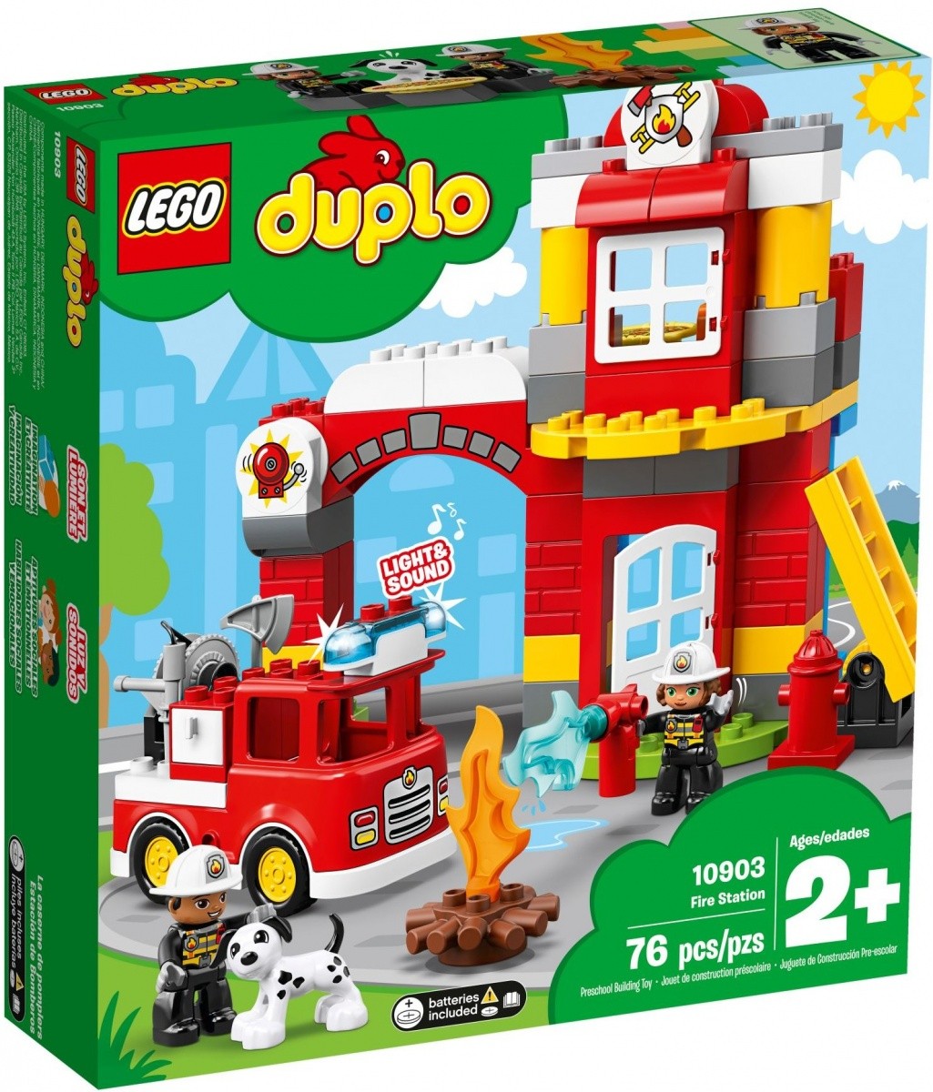 Klocki DUPLO Remiza strażacka