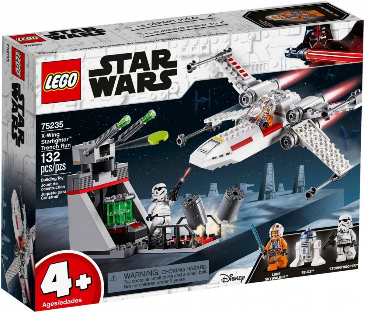 Klocki Star Wars Atak myśliwcem X-Wing