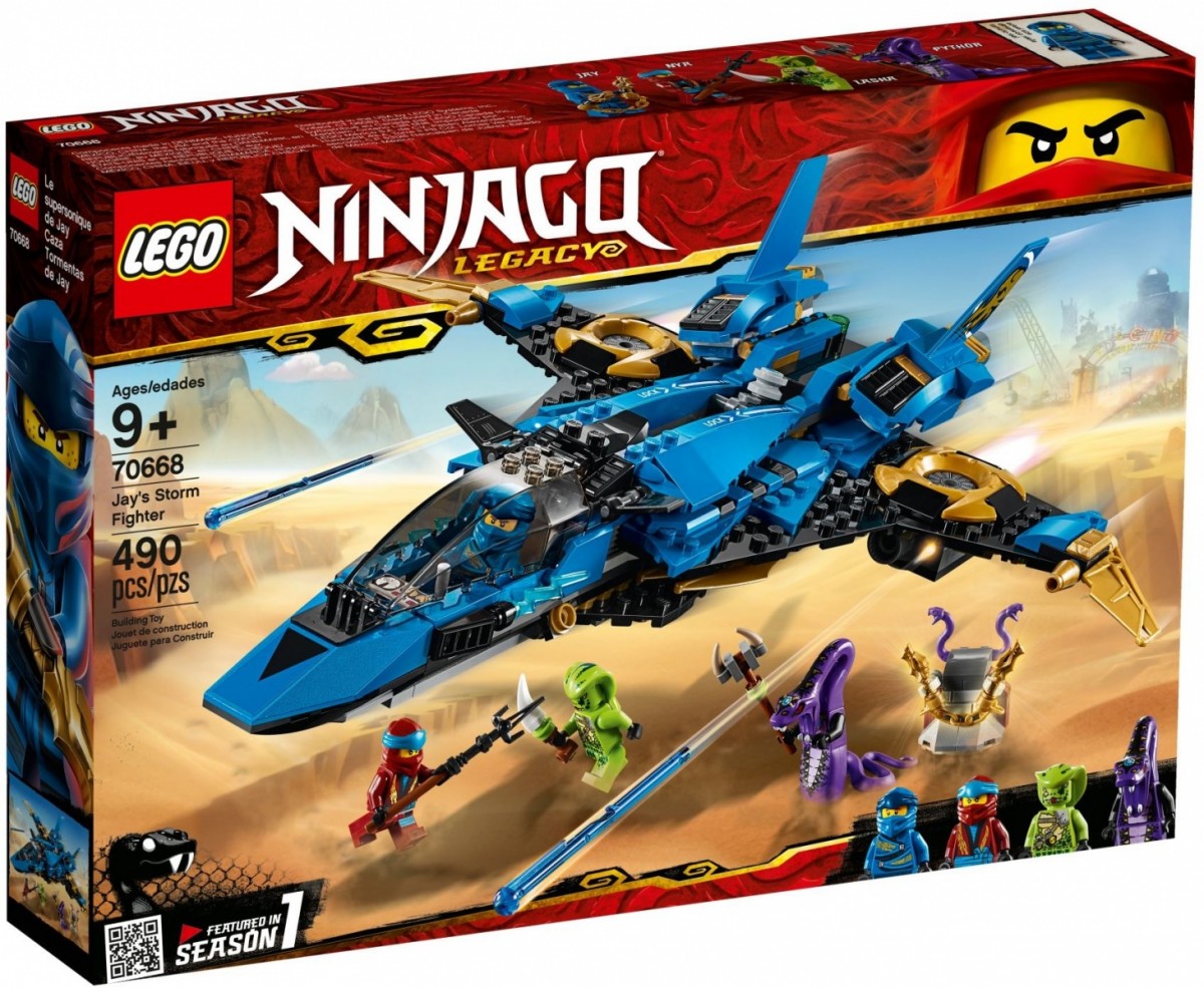 Klocki Ninjago Burzowy myśliwiec Jaya