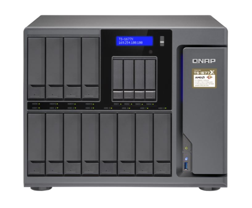 Serwer NAS TS-1677X-1700-64G 16x0 HDD 64GB 8x3.0GHz 