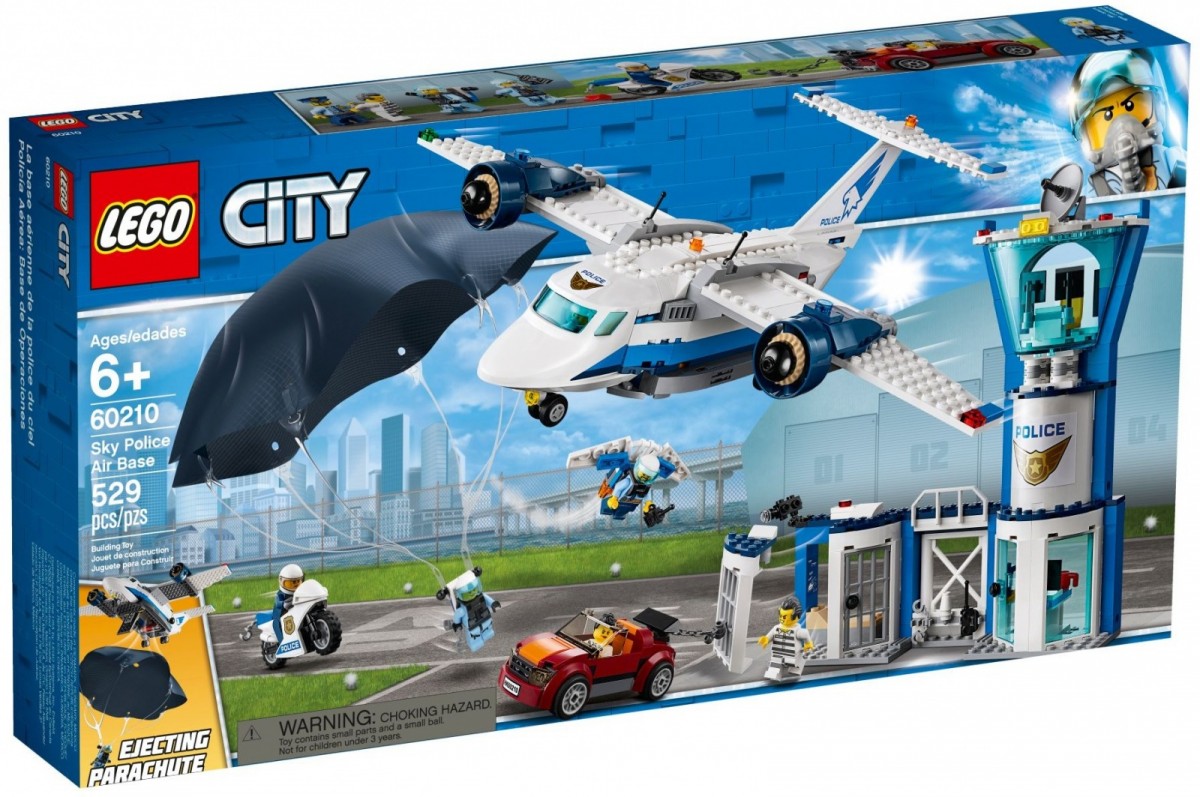 Klocki City Baza policji powietrznej 60210