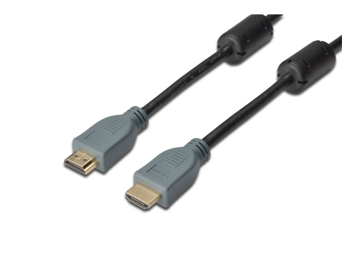 Kabel połączeniowy HDMI HighSpeed z Ethernetem 4K 60Hz UHD Typ HDMI A/HDMI A M/M czarny 5m