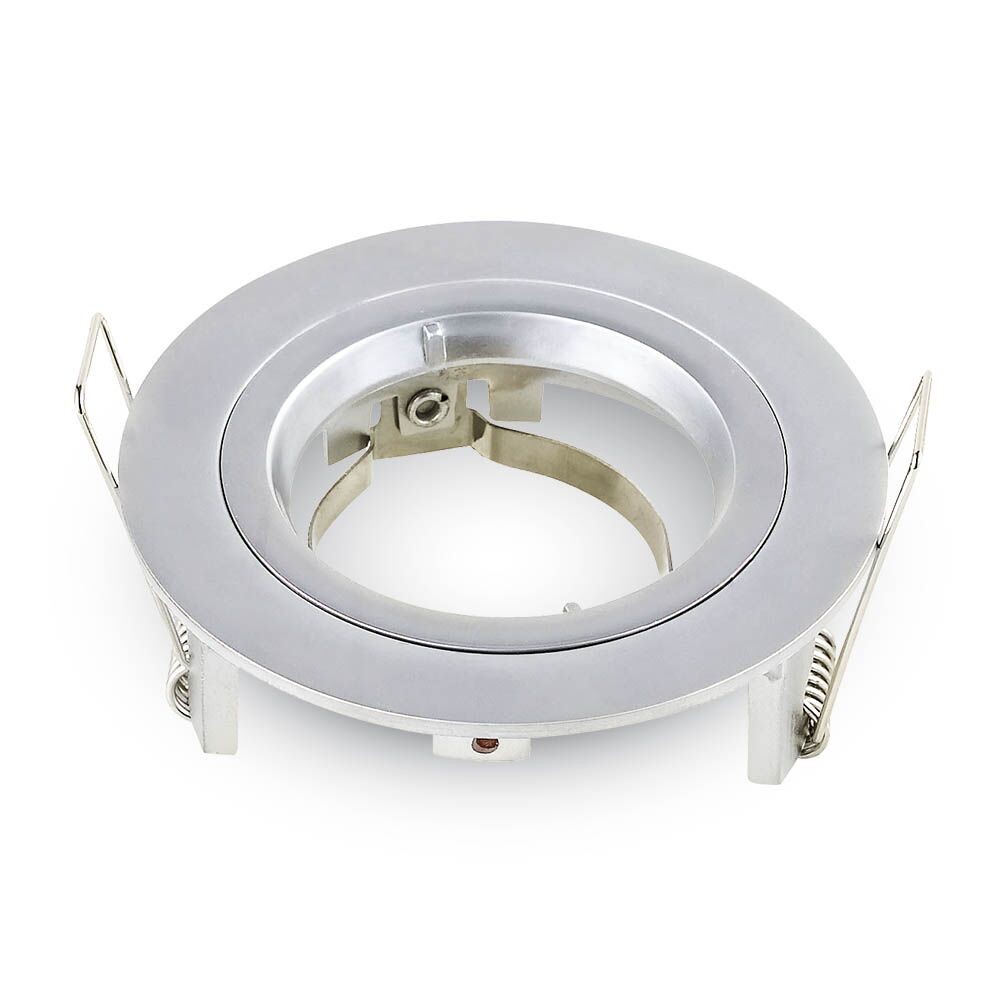 Oprawa LED VT-775-WH GU10 95x32mm Aluminium Biała okrągła