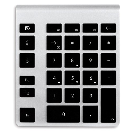 Klawiatura numeryczna NewerTech bluetooth do klawiatury Apple aluminium czarna 