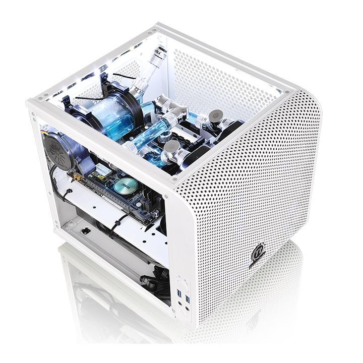 Obudowa Core V1 MiniITX Window - Snow Edition 