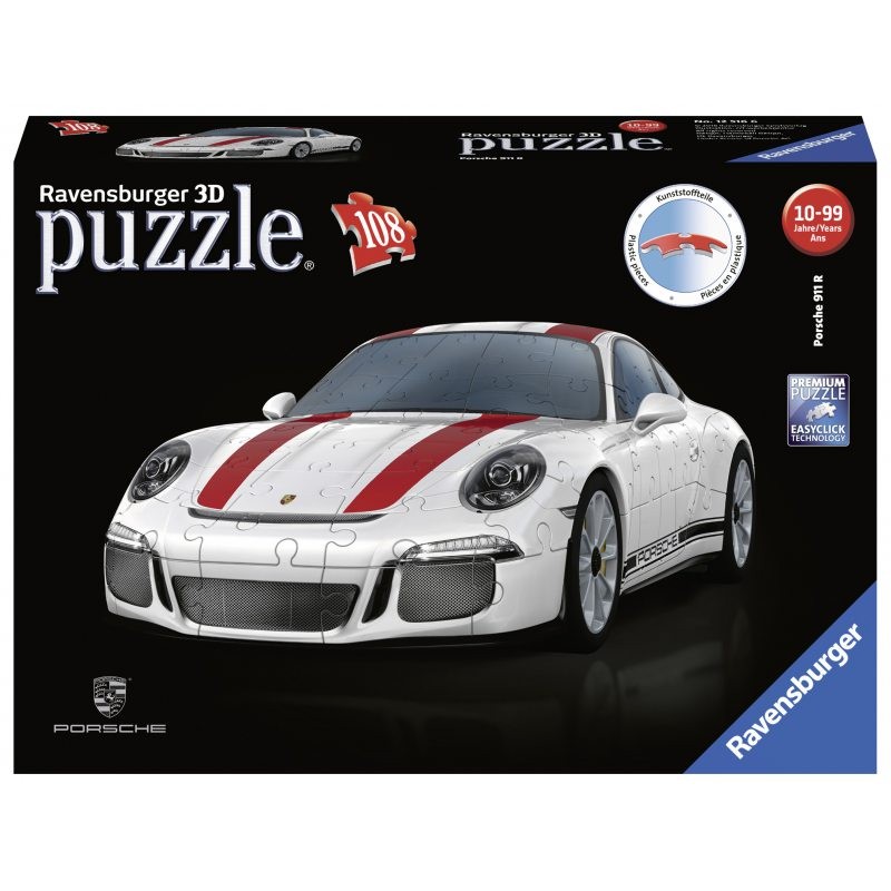 Puzzle  108 elementów - 3D Porsche