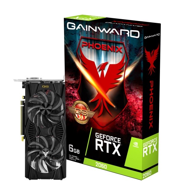 Karta graficzna GeForce RTX 2060 Phoenix GS 6GB 192bit GDDR6 HDMI/DP/DVI-D