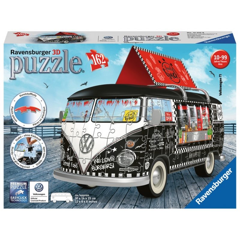 Puzzle 162 elementy 3D VW Bus Food Truck