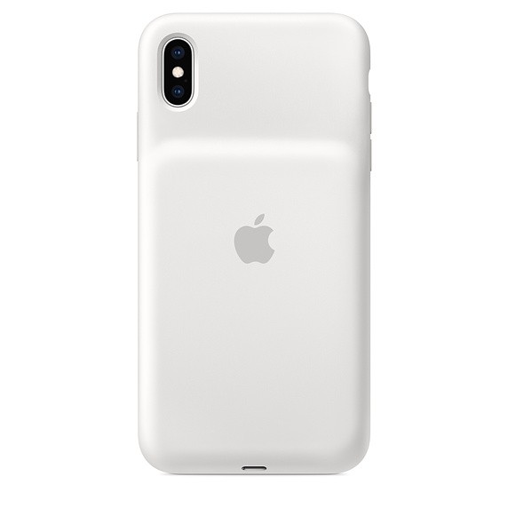 Etui Smart Battery Case do iPhonea XS Max - białe