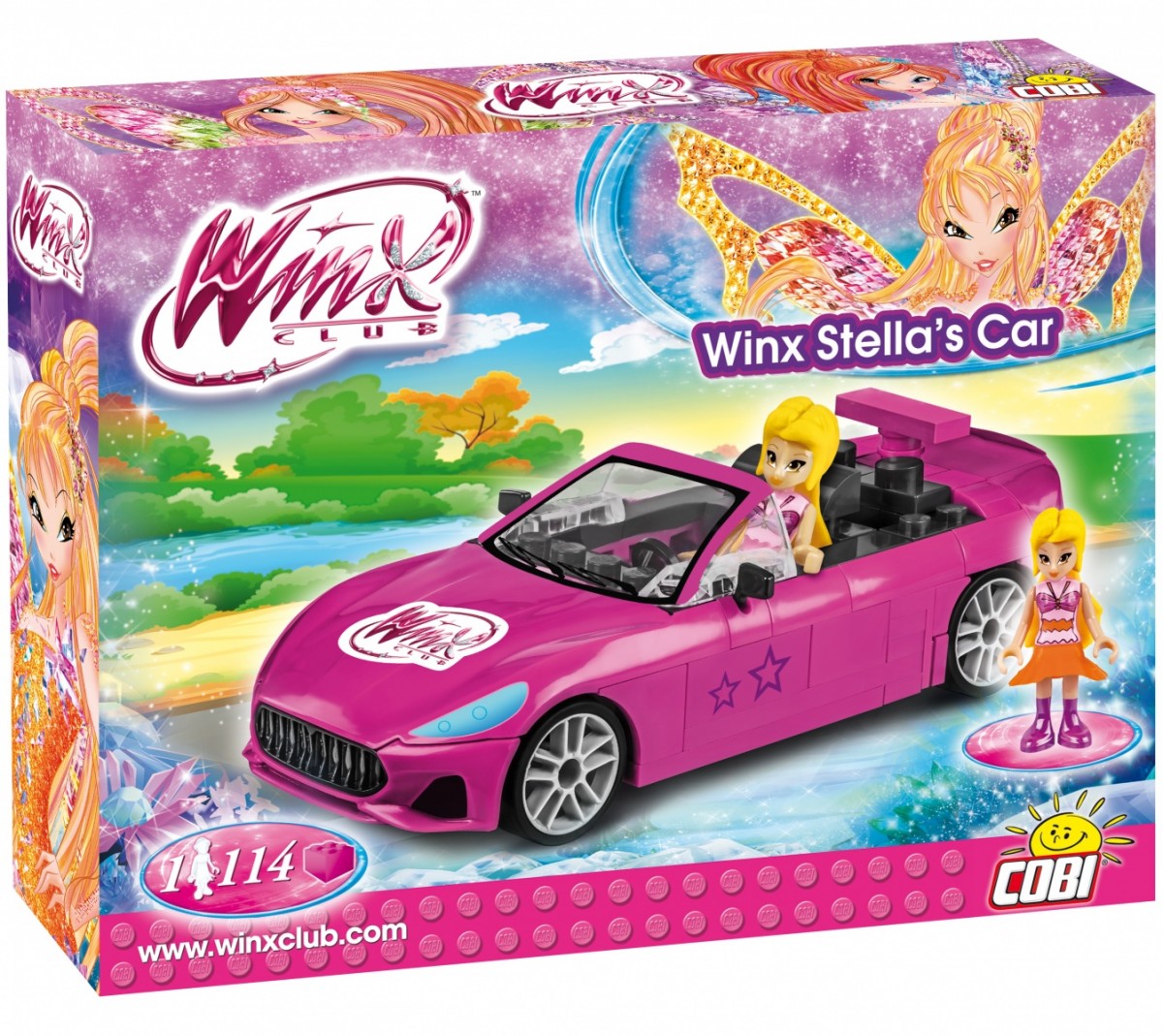 Klocki Winx Auto Stelli