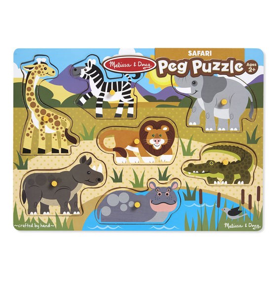 Puzzle drewniane Safari