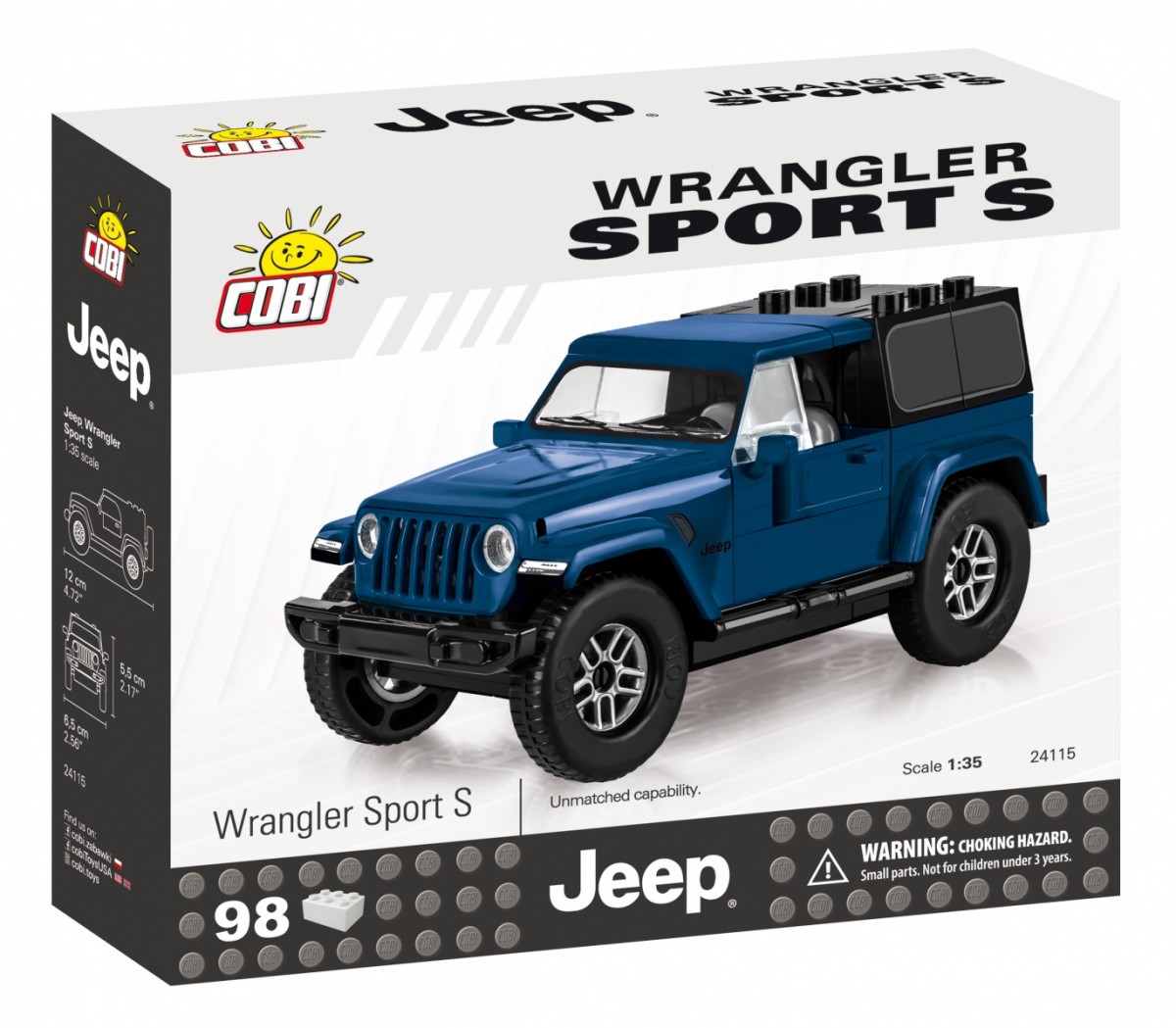 Klocki Jeep Wrangler Sport S