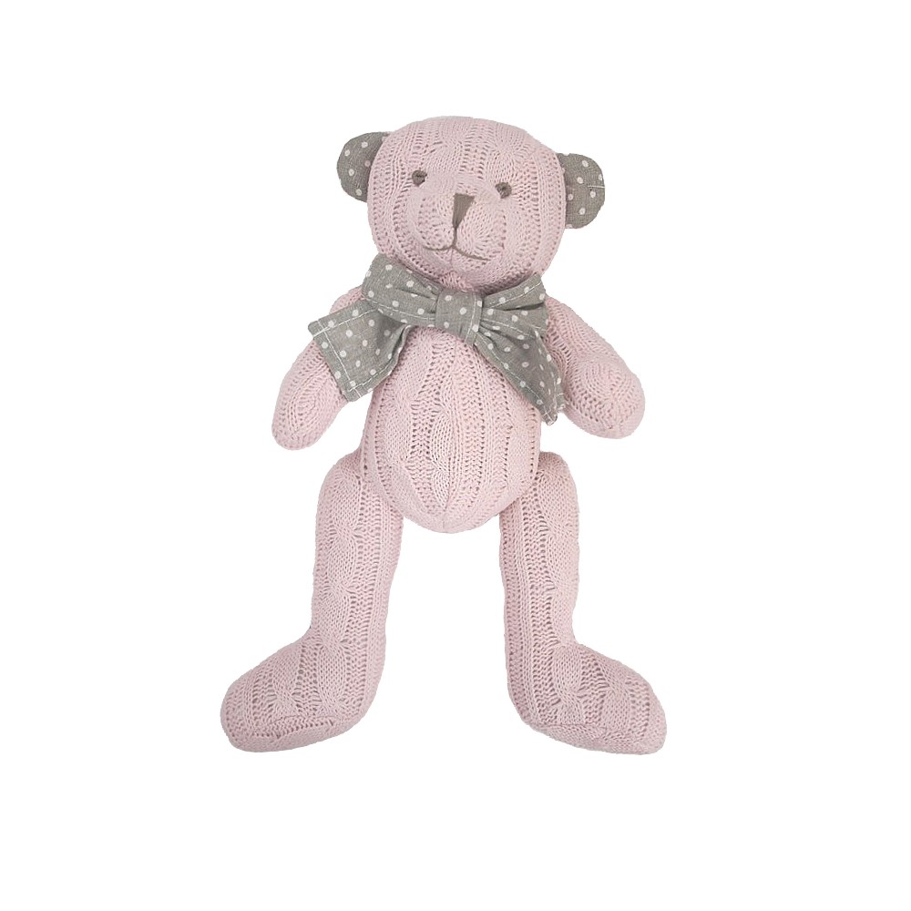 Pluszak Miś Cedric różowy 20 cm