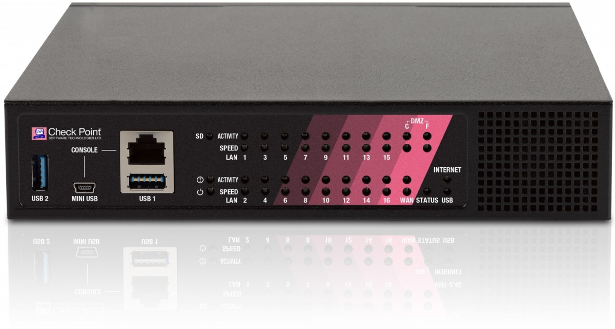 1490 Next Generation Threat Prevention & SandBlast (NGTX) Appliance, Power over Ethernet (PoE)