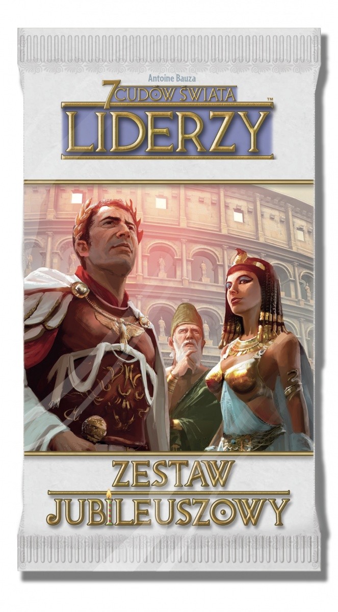 Gra 7 Cudów Świata: Zestaw jubileuszowy - Liderzy