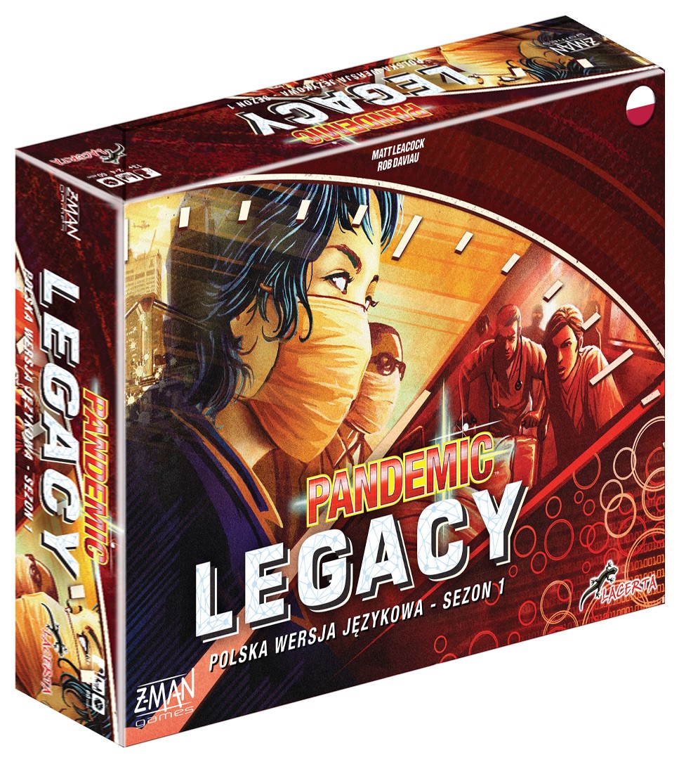 Gra Pandemic Legacy: Sezon 1, edycja czerwona
