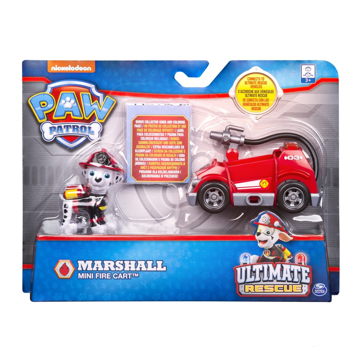 Figurka z mini pojazdem Psi Patrol - Marshall