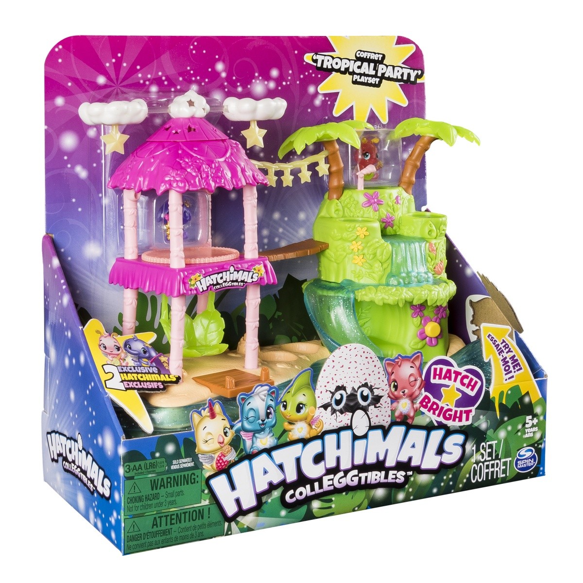 Figurki Hatchimals Tropikalne Party