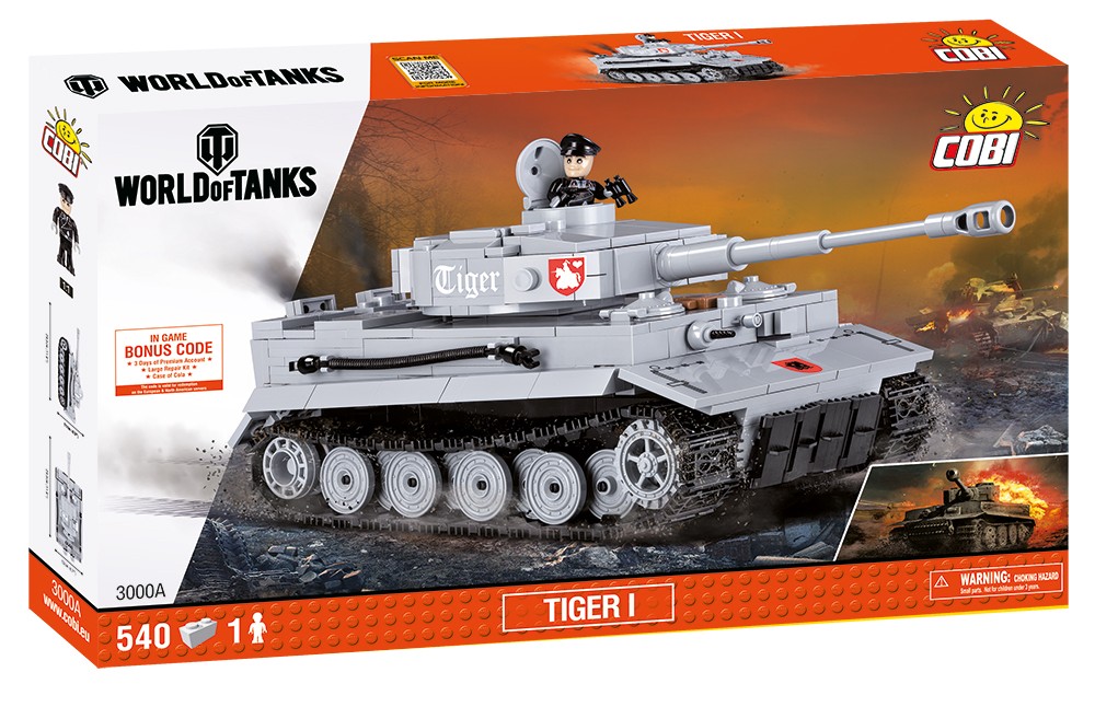 Klocki World of Tanks Tiger I 