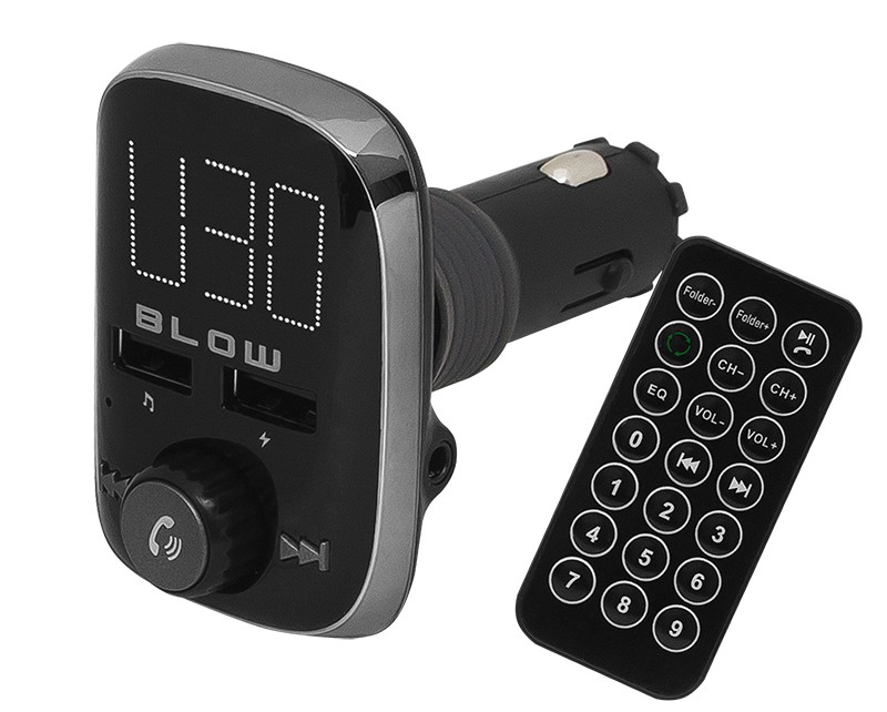 Transmiter FM Bluetooth 4.2 + ładowarka 2,4A 