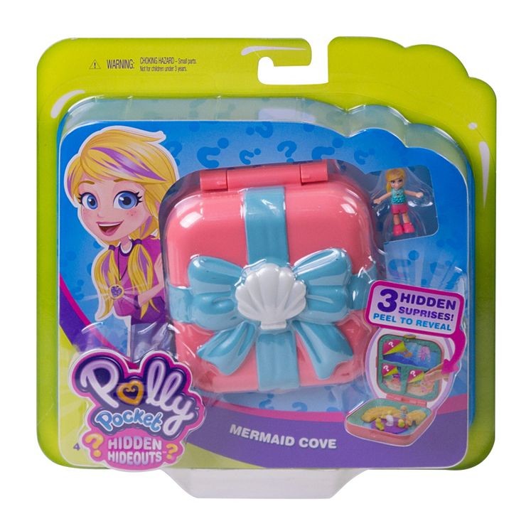 Figurki Polly Pocket - Ukryte światy, Syrenka