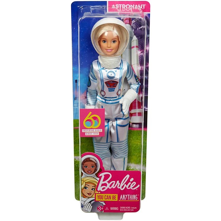 Lalka Barbie Kariera 60 urodziny Astronautka