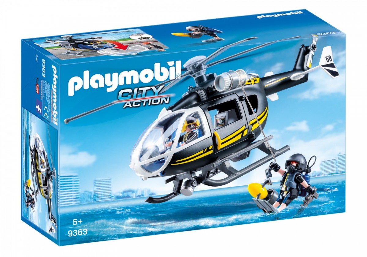 Zestaw figurek Helikopter jednostki spejalnej