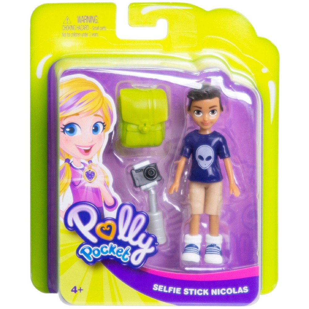 Figurka Polly Pocket + Selfie Stick 